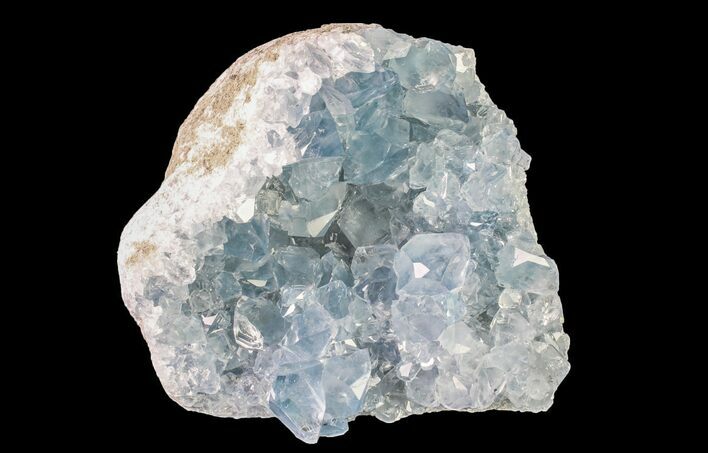 Sky Blue Celestine (Celestite) Crystal Cluster - Madagascar #158296